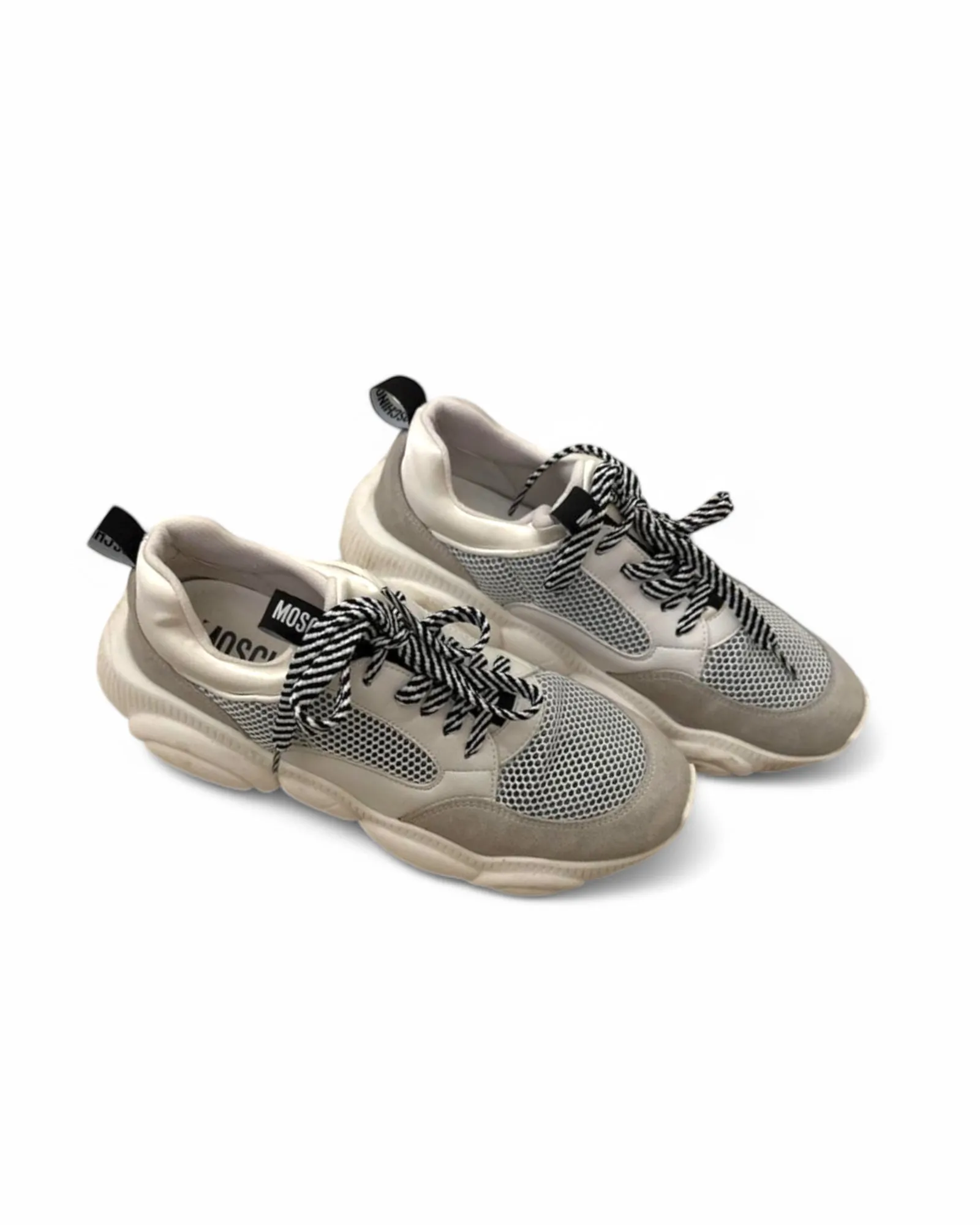 Pre-owned Moschino Teddy Runner Trainers