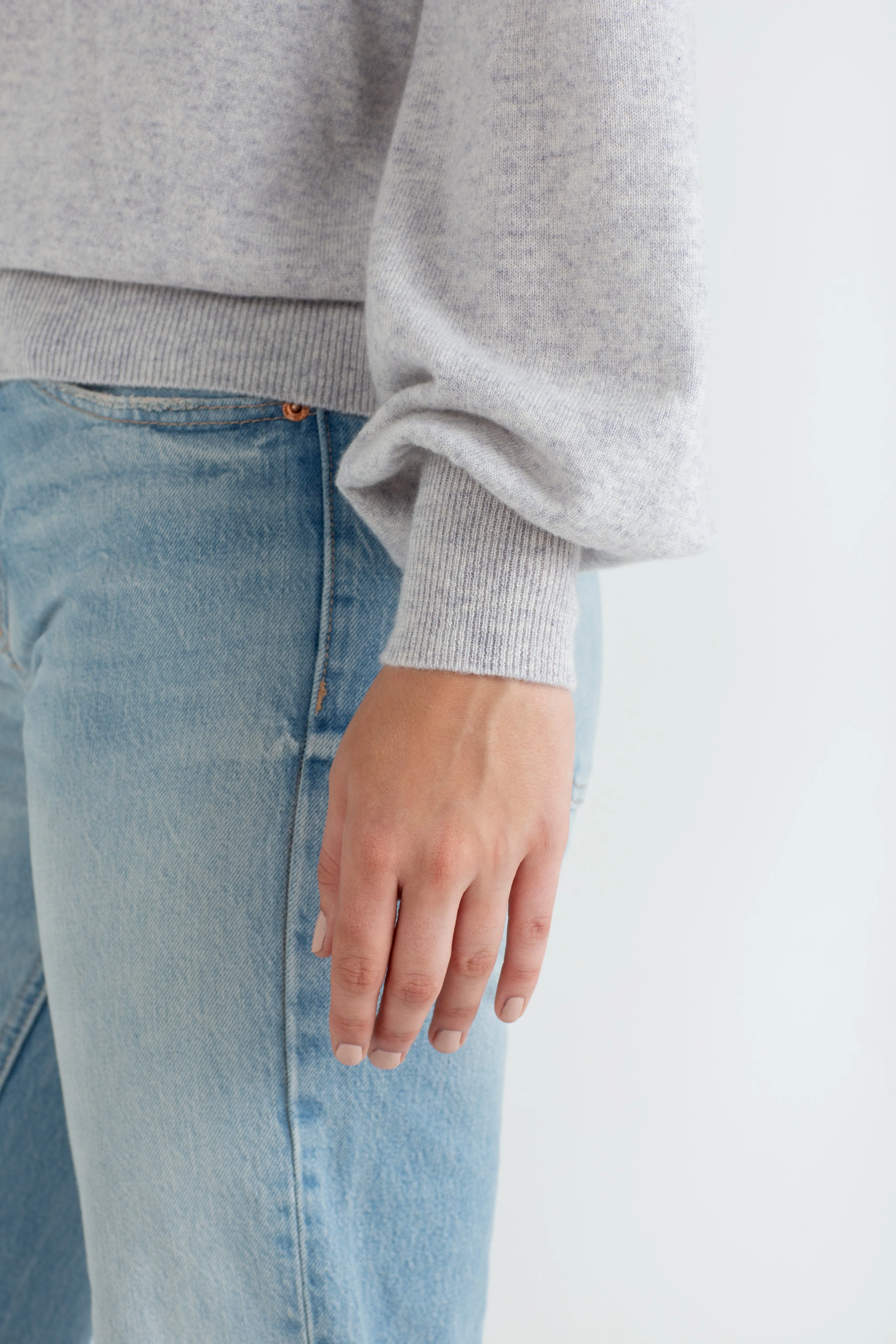 "The Joy" - Cashmere Collar Sweater