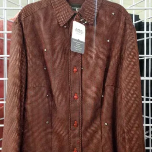 Red Western Shirt (Missing front)