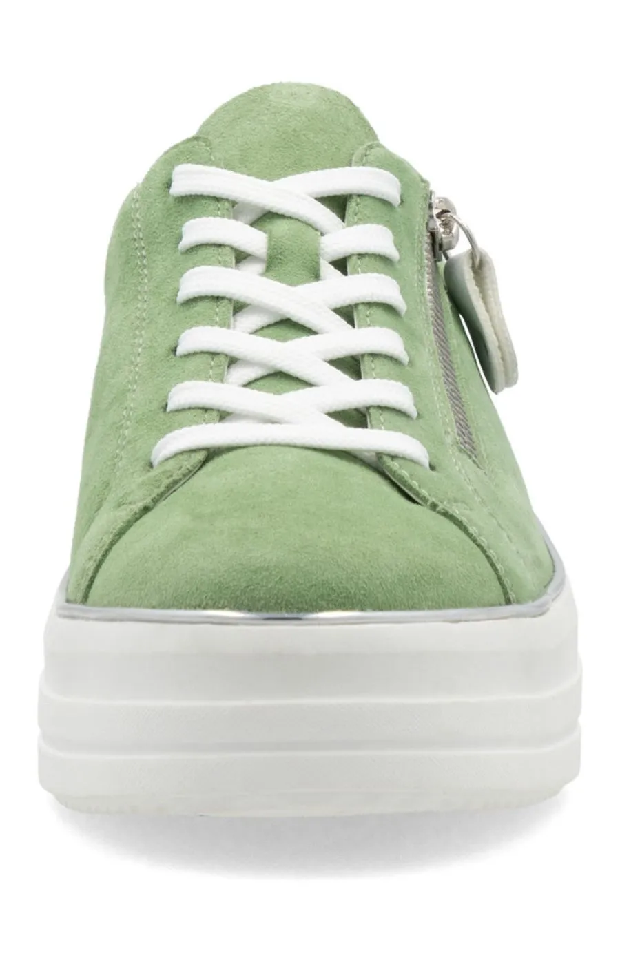 Remonte Green Suede Trainer