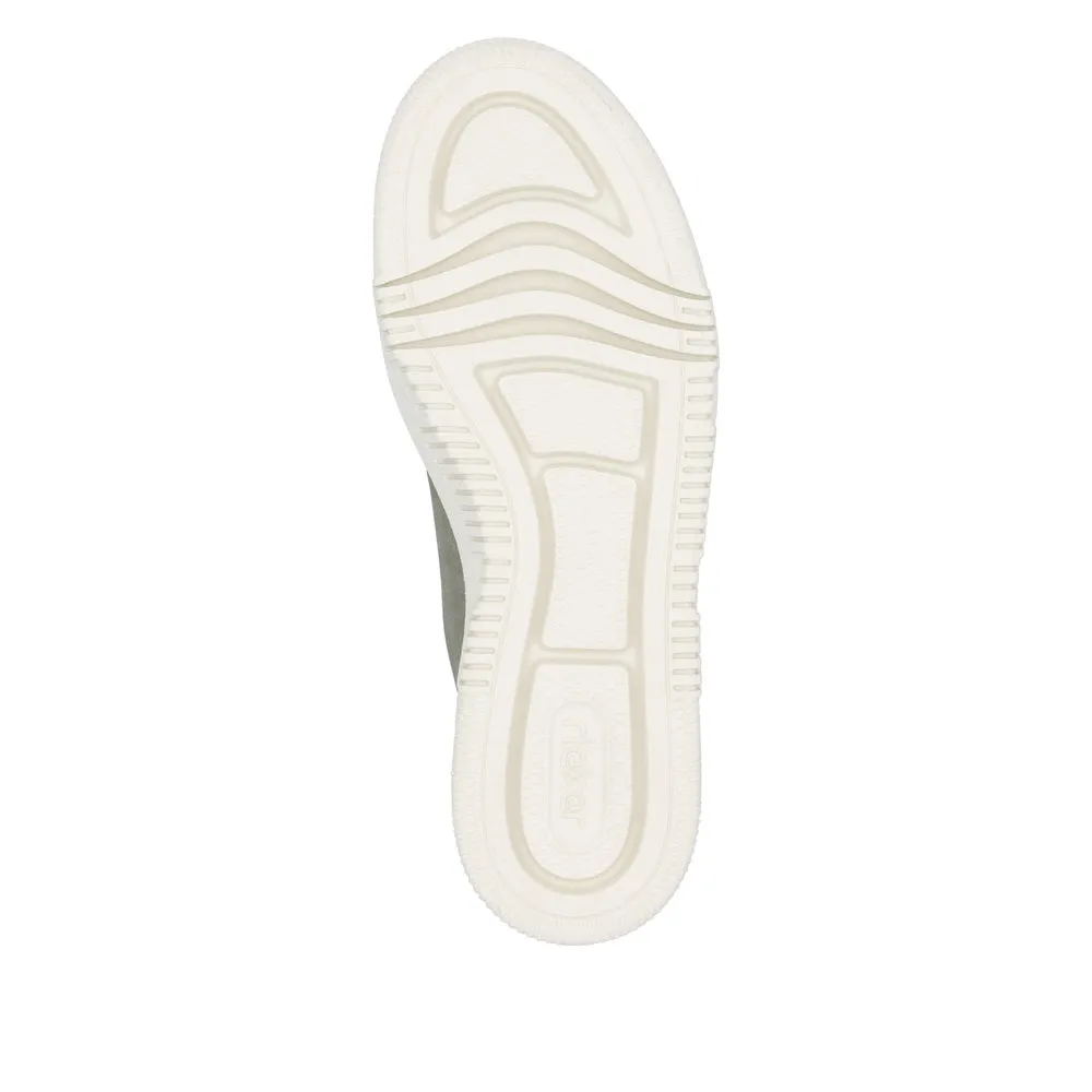 Rieker Classic Flatform Trainer Moss Green