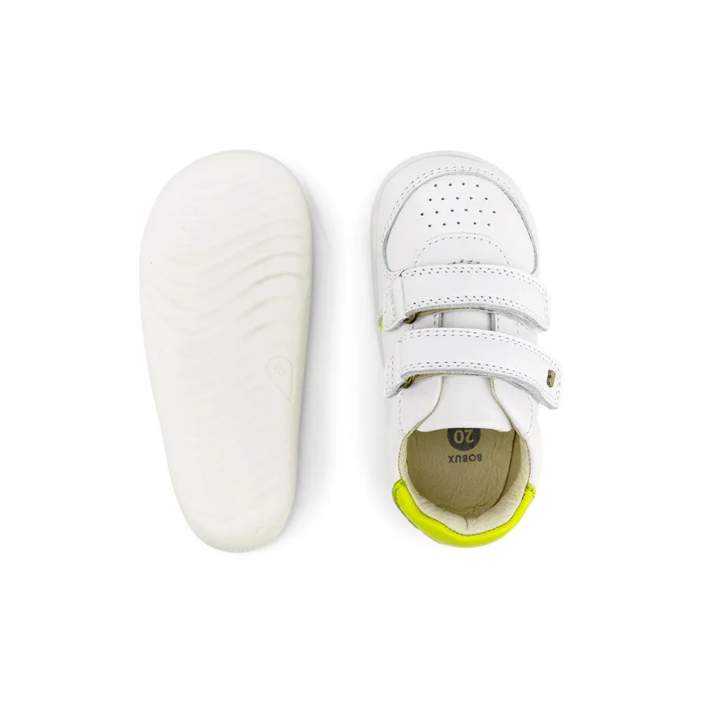 Riley  - Step Up - White   Neon