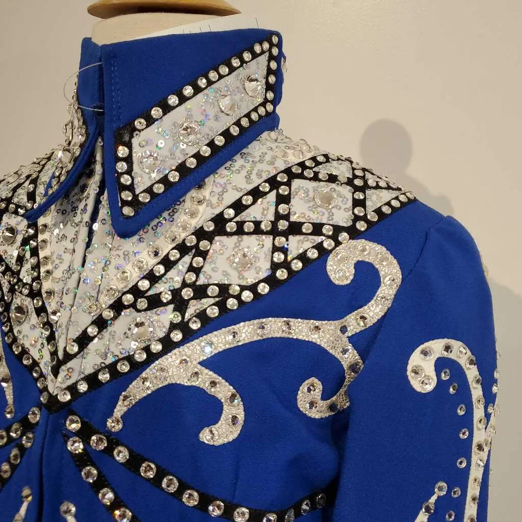 Royal Blue 3 Pc Western Set