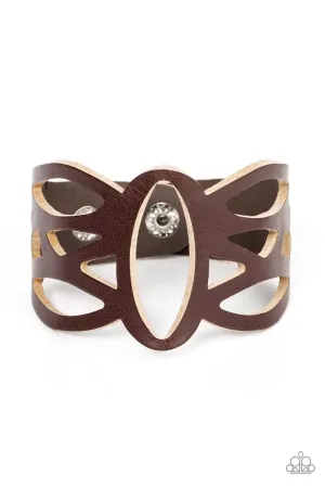 Rural Rodeo - Brown Bracelet