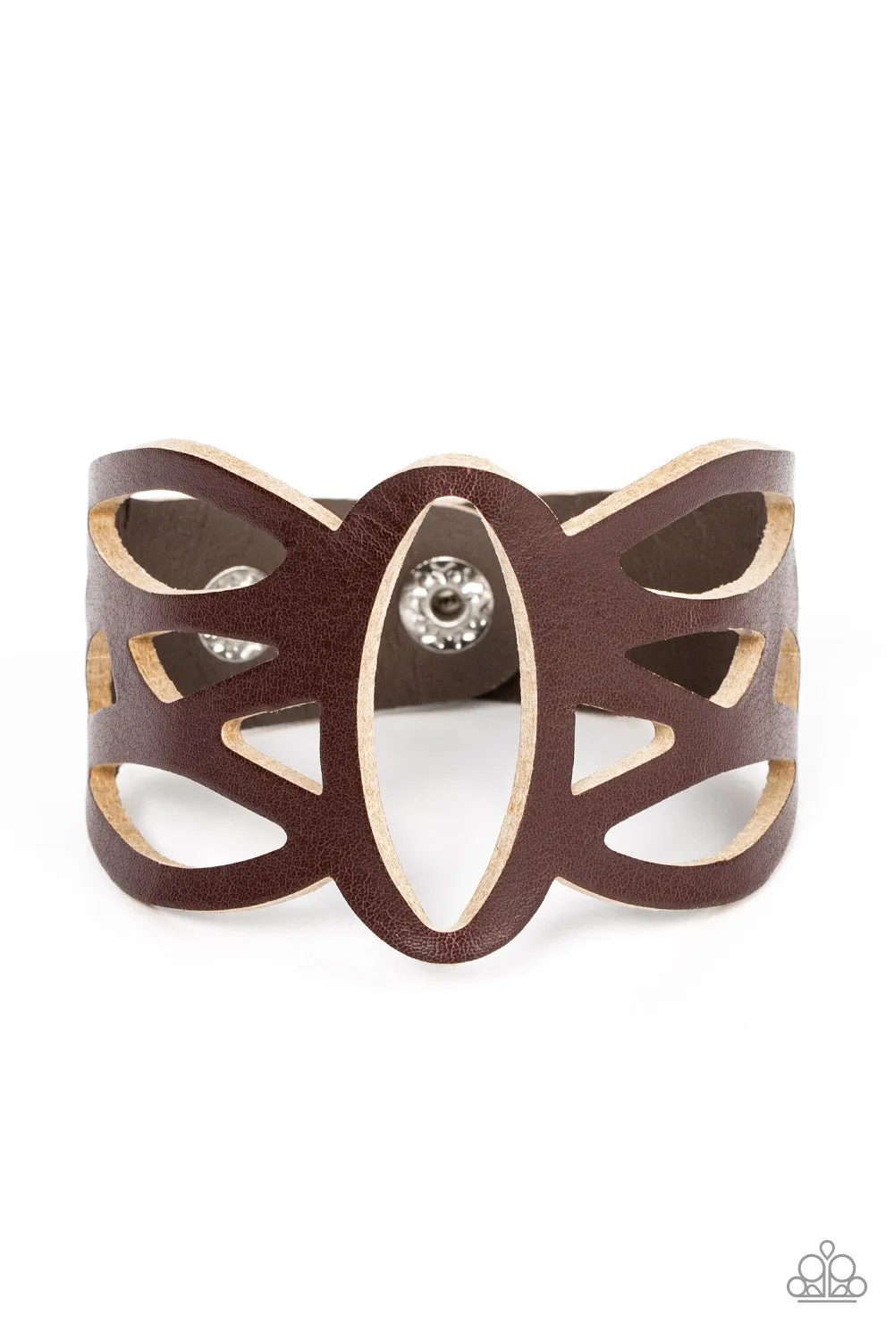 Rural Rodeo - Brown Bracelet