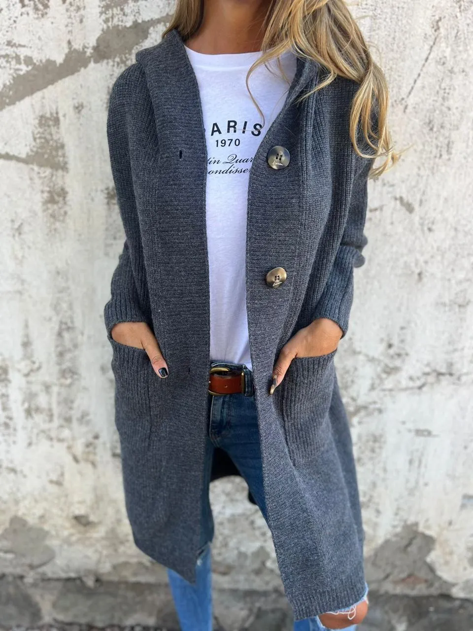 Scarlett | Elegant long cardigan