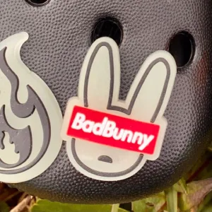 SHOE CHARMS - BAD BUNNY BANNER
