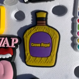 SHOE CHARMS - CROWN ROYAL