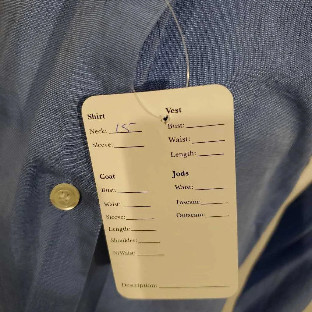Show Season Blue Hunt Shirt Neck-15