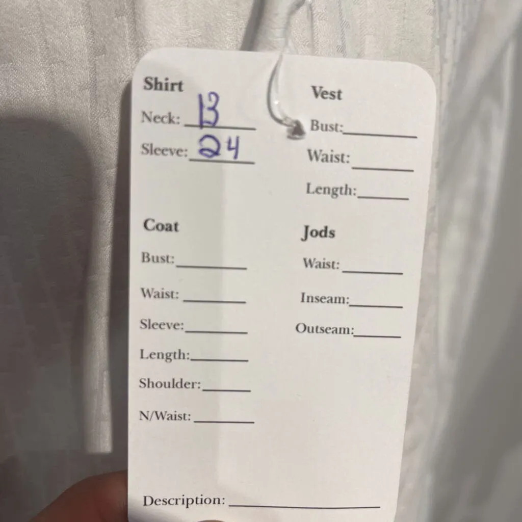 Show Season White Shirt