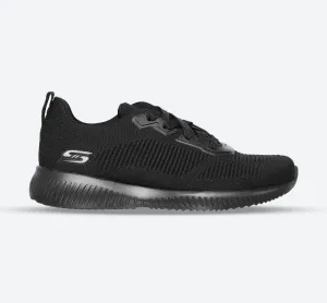 Skechers 32504 Bobs Tough Talk Sneakers für Damen, weite Passform, Schwarz