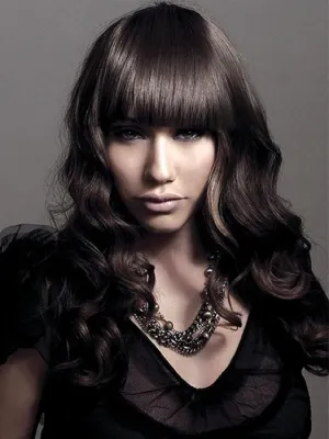 Sleek Finish Clip In Bangs | Synthetic Bang (Clip In) | CLOSEOUT