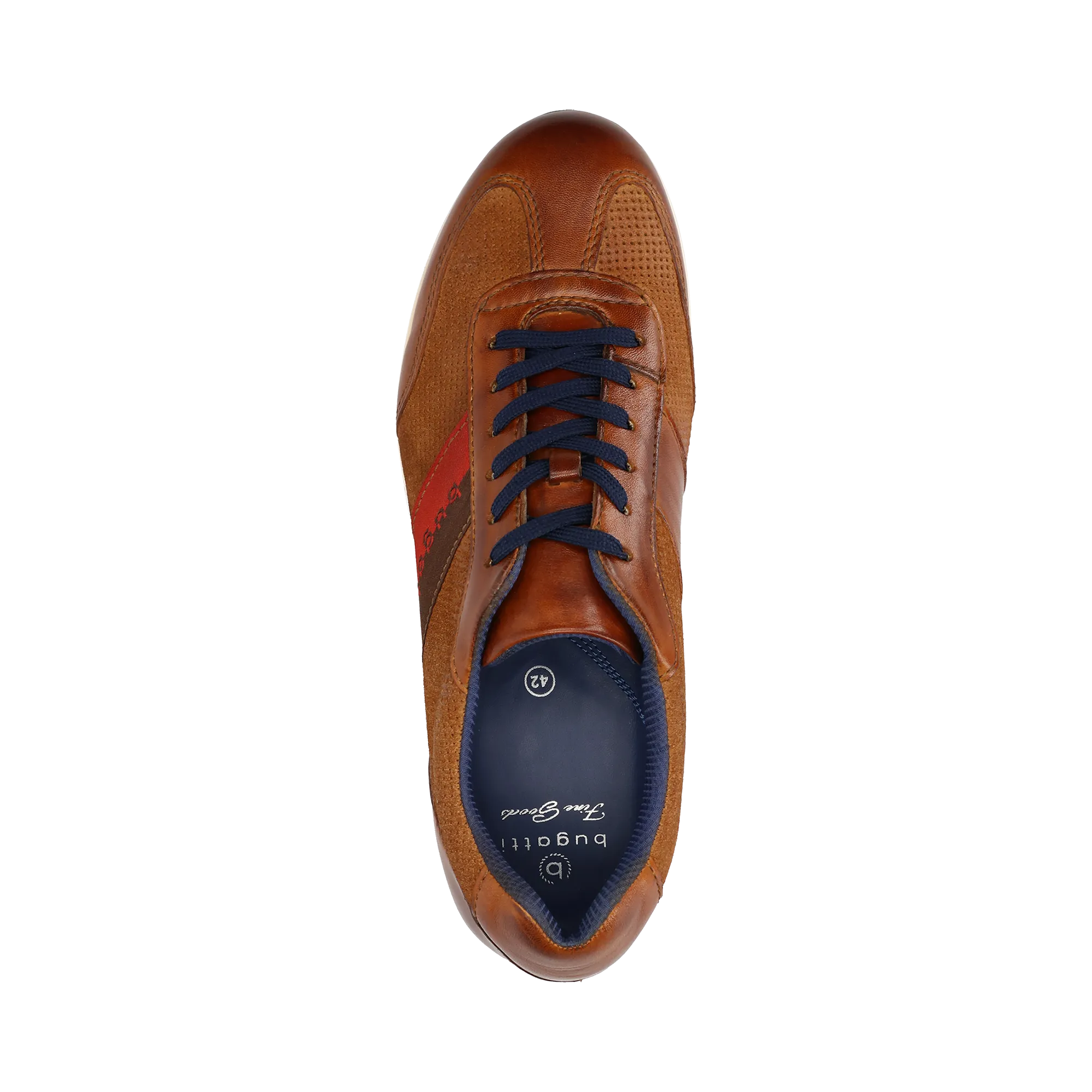 Sneaker cognac