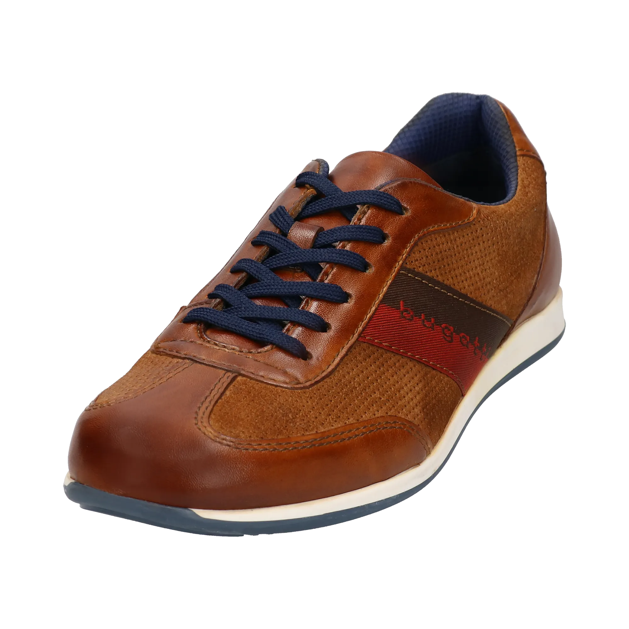 Sneaker cognac