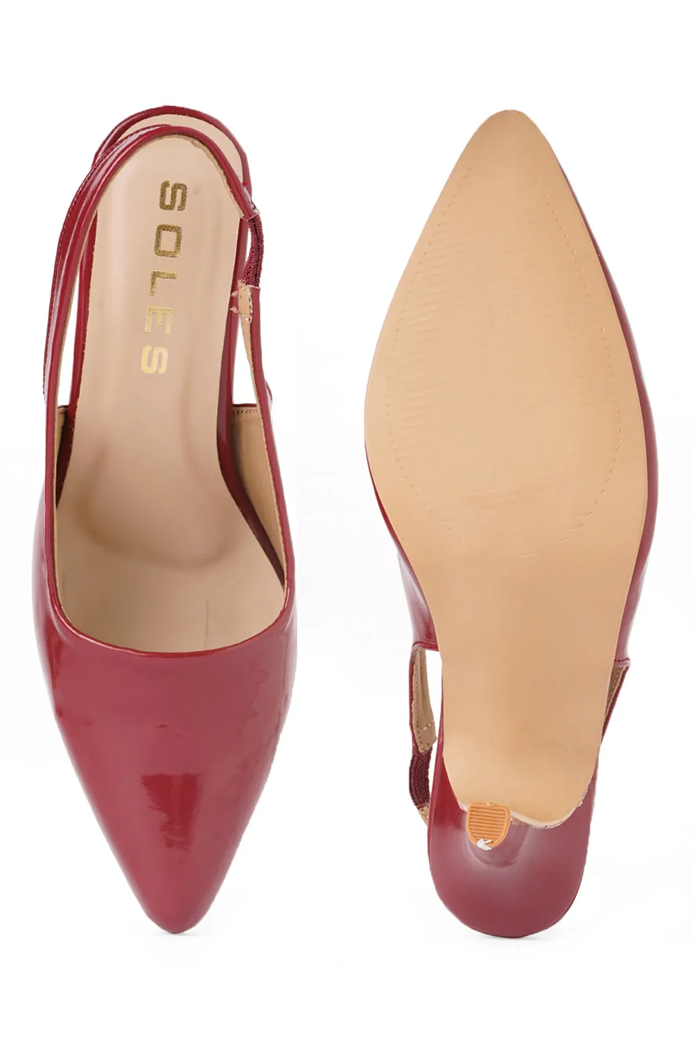 SOLES Pointed Toe Pumps
