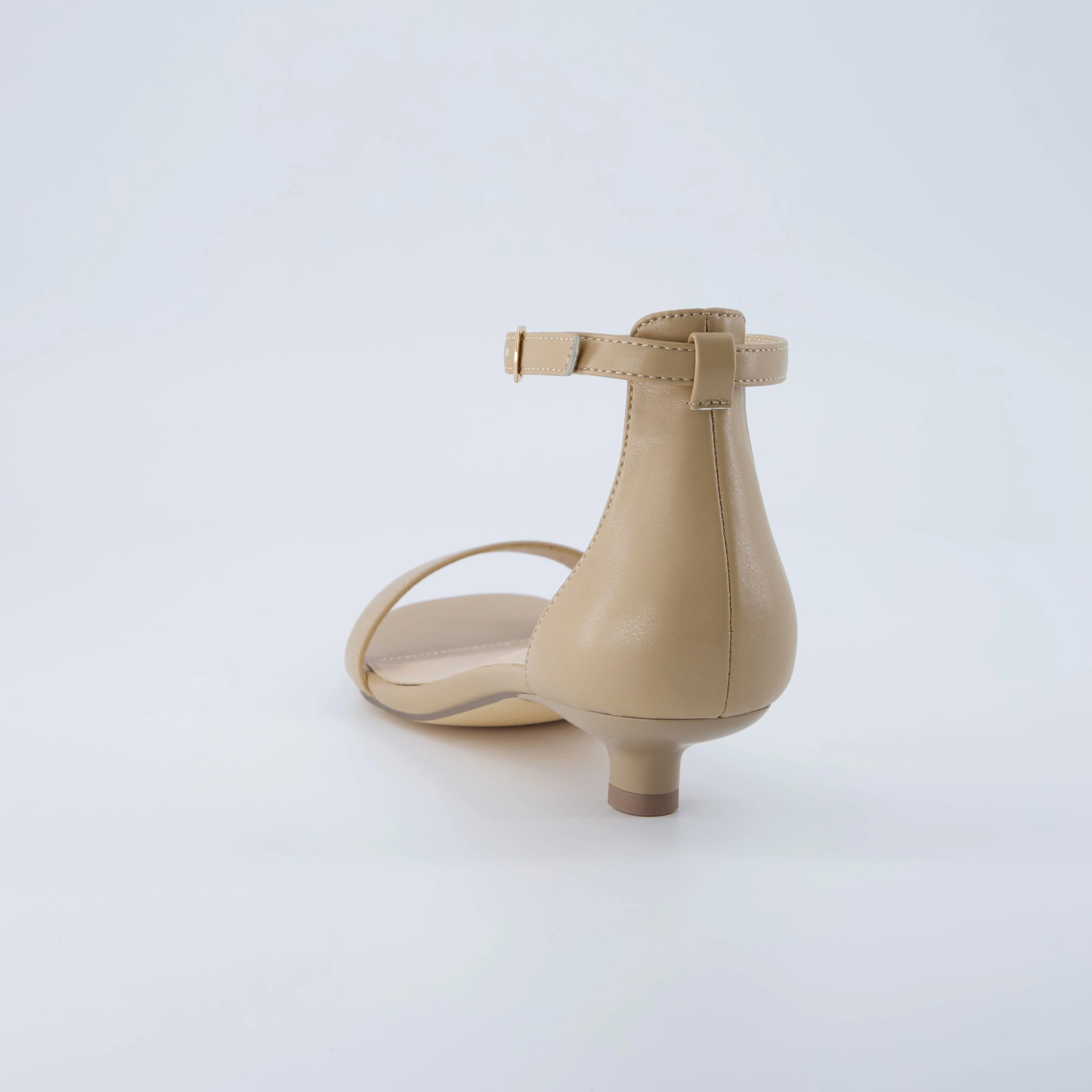 Solo Kitten Heel Sandal