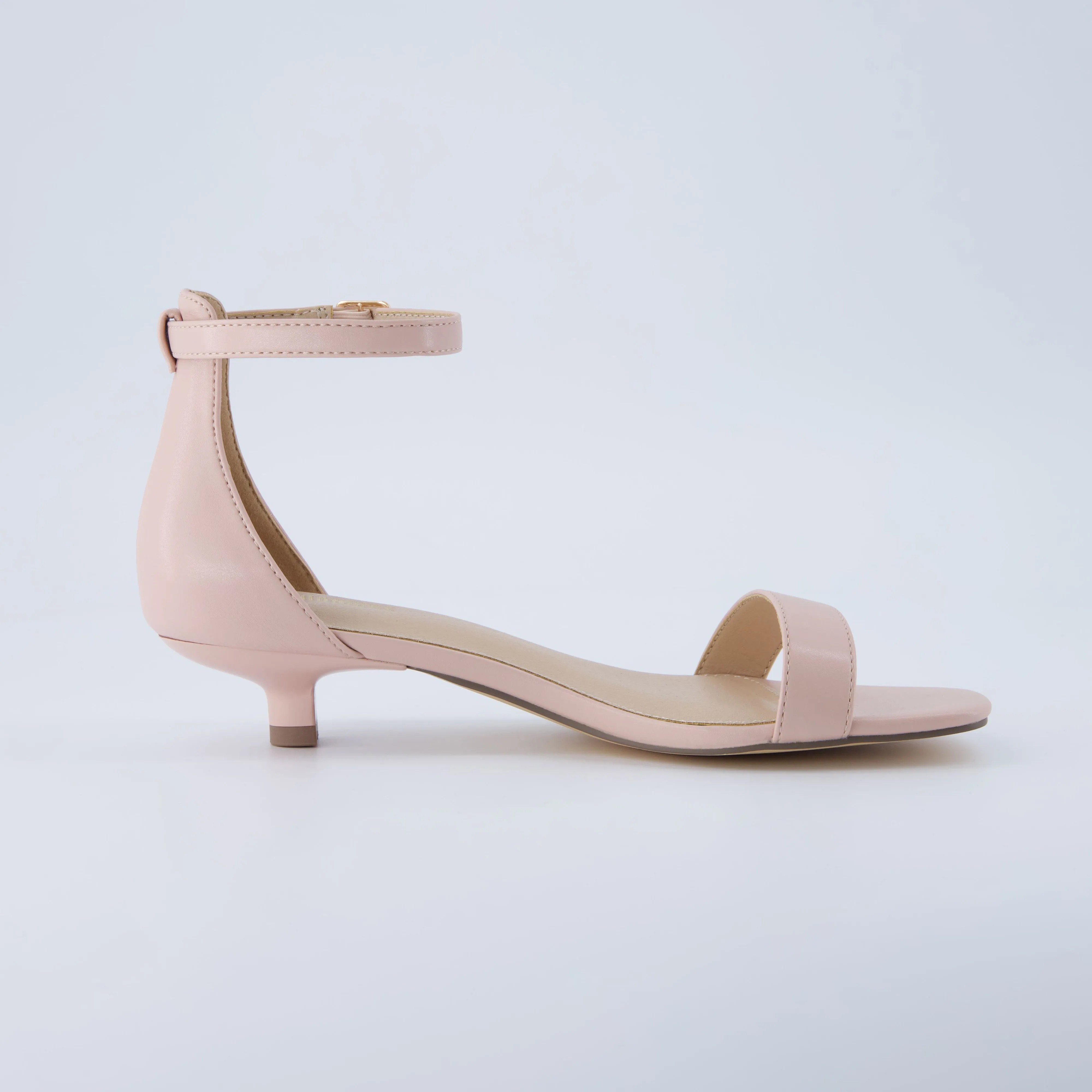 Solo Kitten Heel Sandal