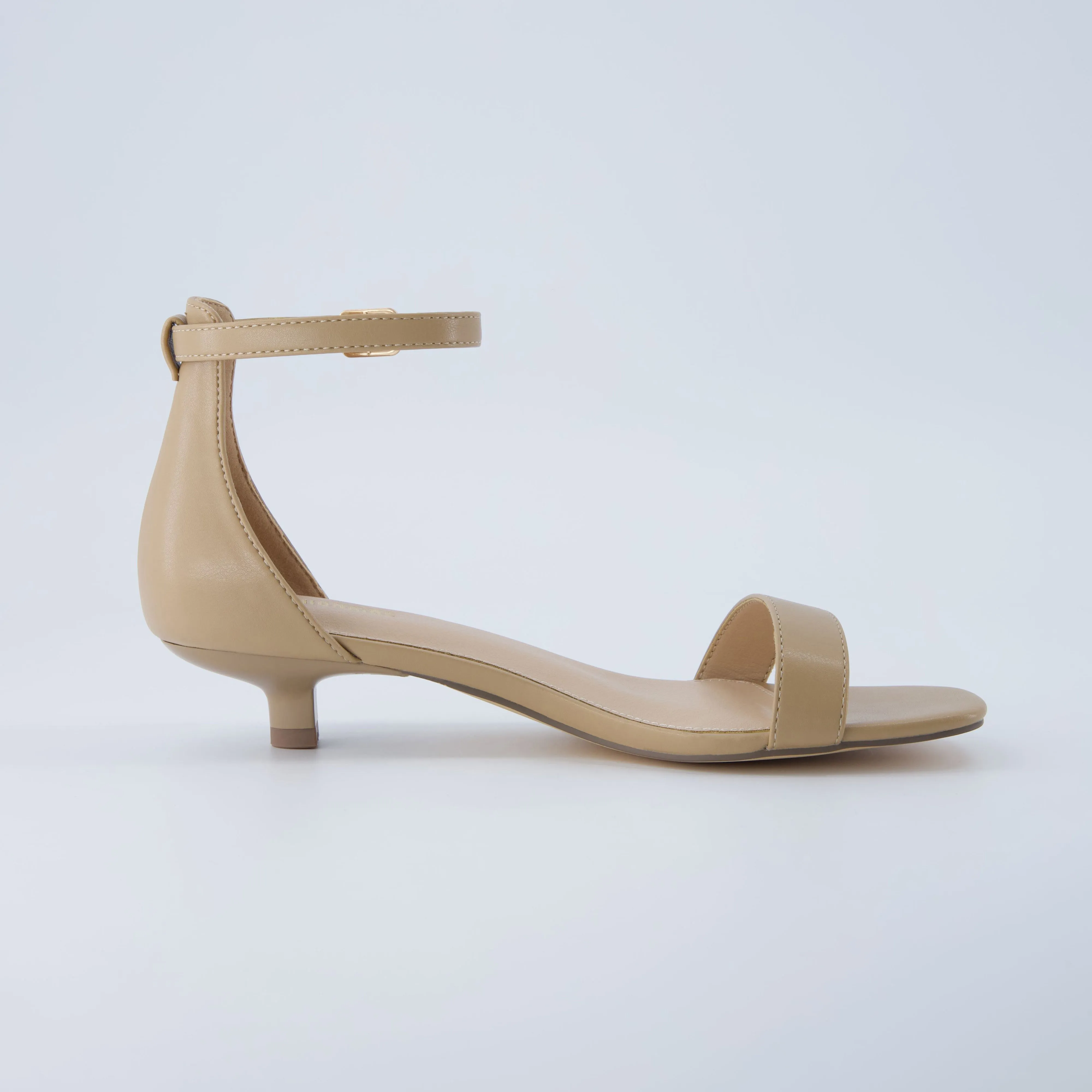 Solo Kitten Heel Sandal