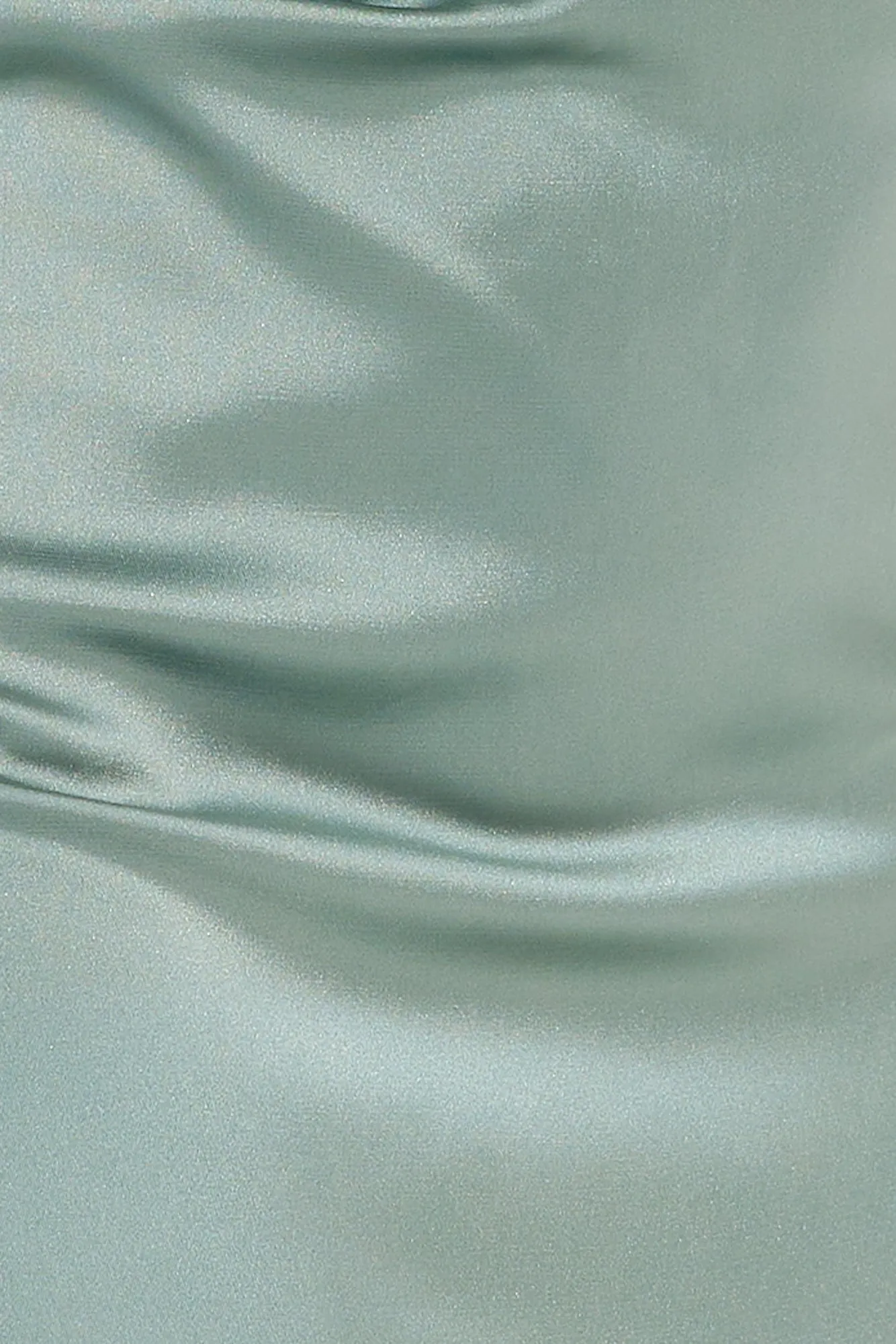 Stars Of Luxury Satin Maxi Dress Sage