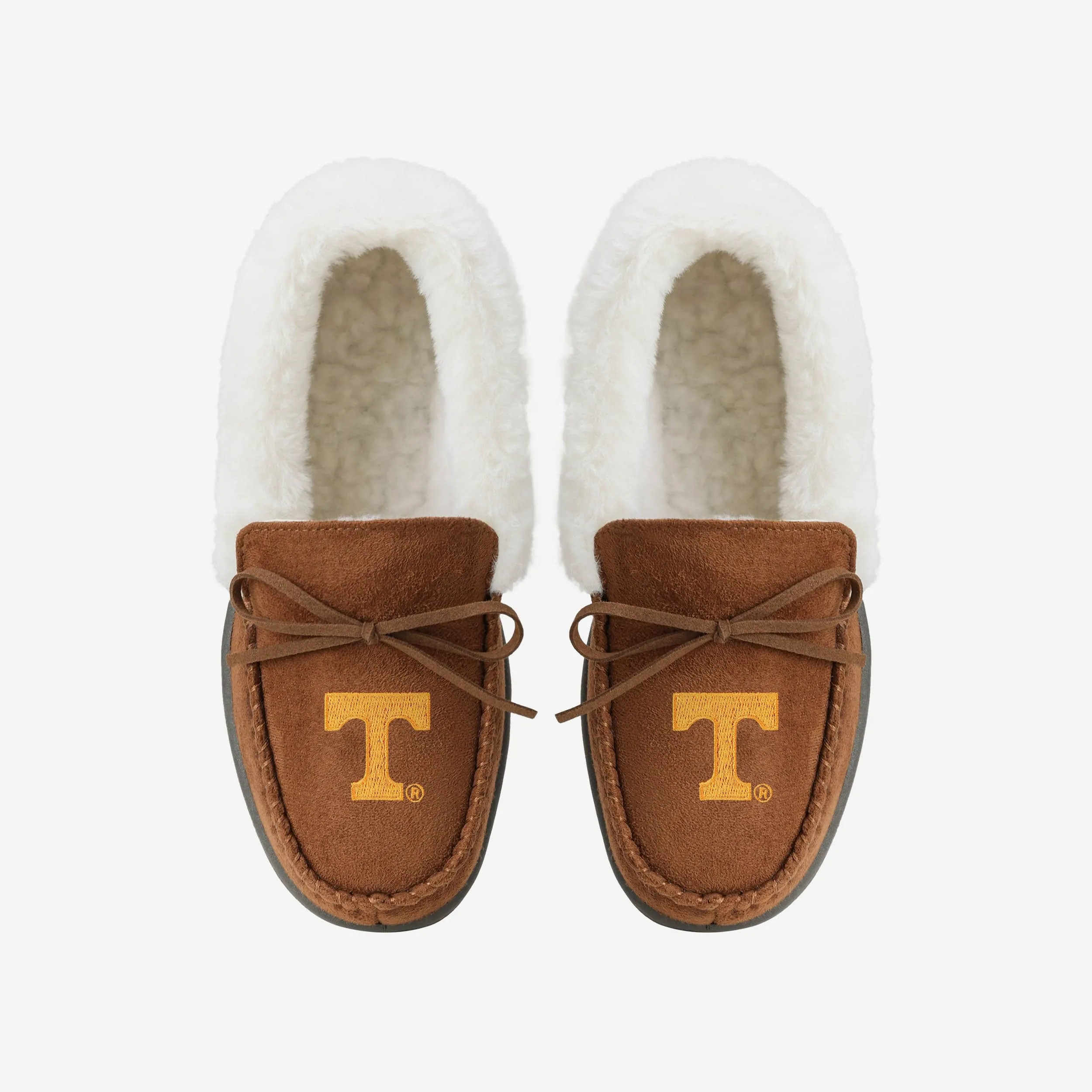 Tennessee Volunteers Womens Tan Moccasin Slipper