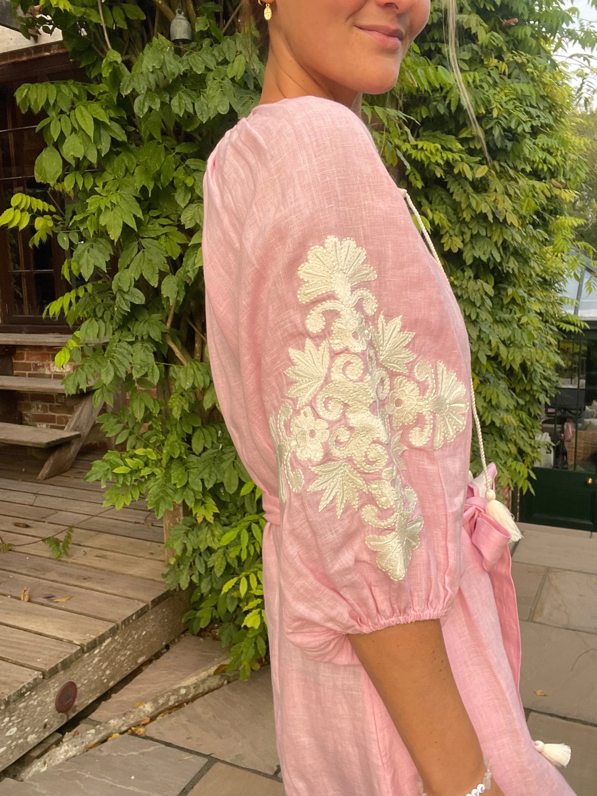 The Somento Dress ↠ Pink