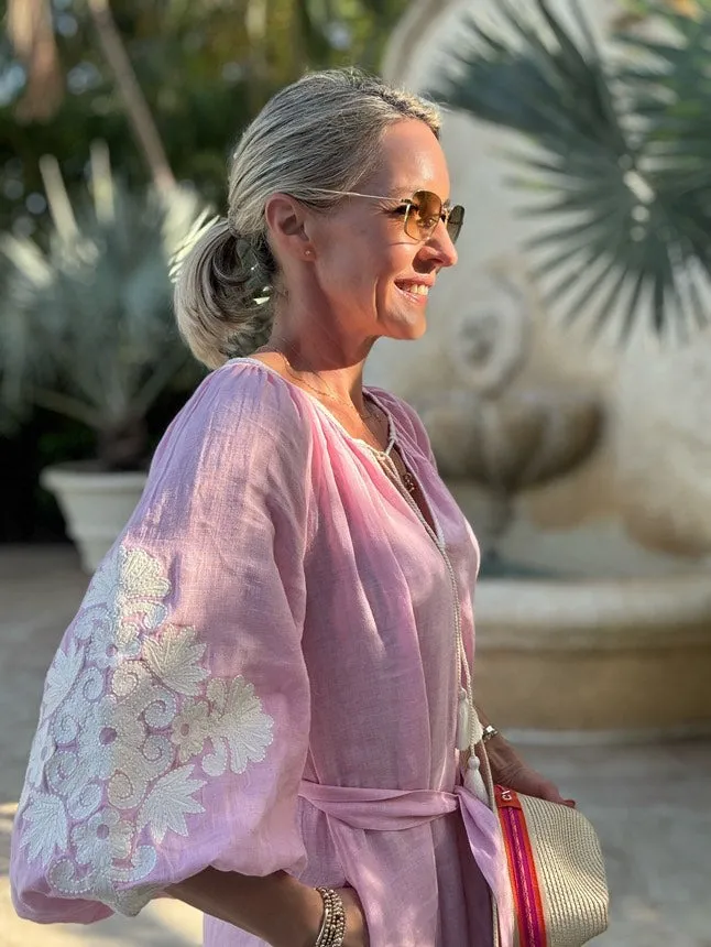 The Somento Dress ↠ Pink