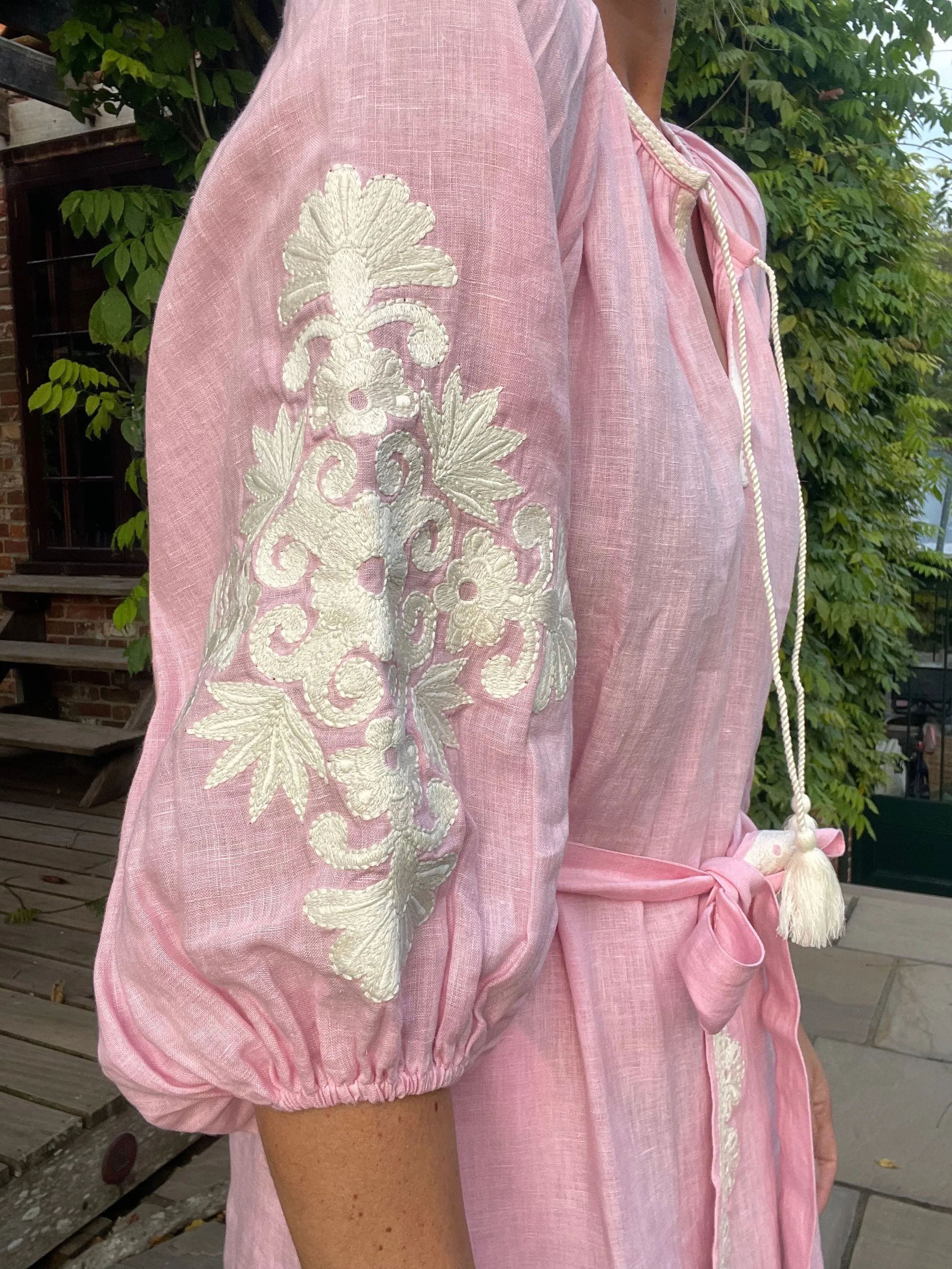 The Somento Dress ↠ Pink