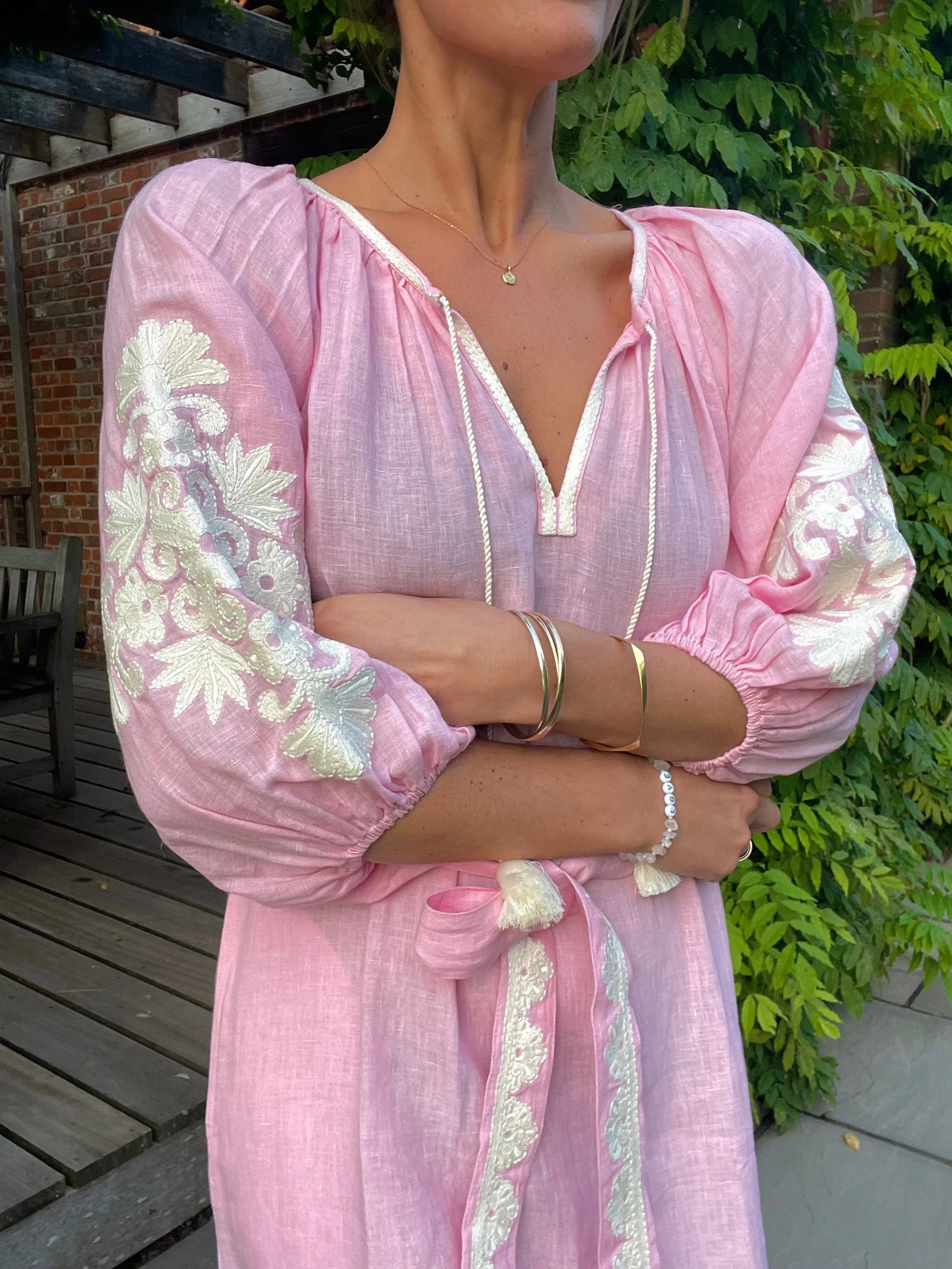 The Somento Dress ↠ Pink