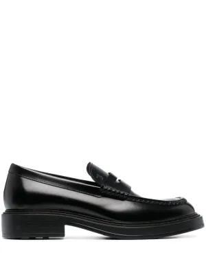TOD'S Men's Leather Moccasin Loafers