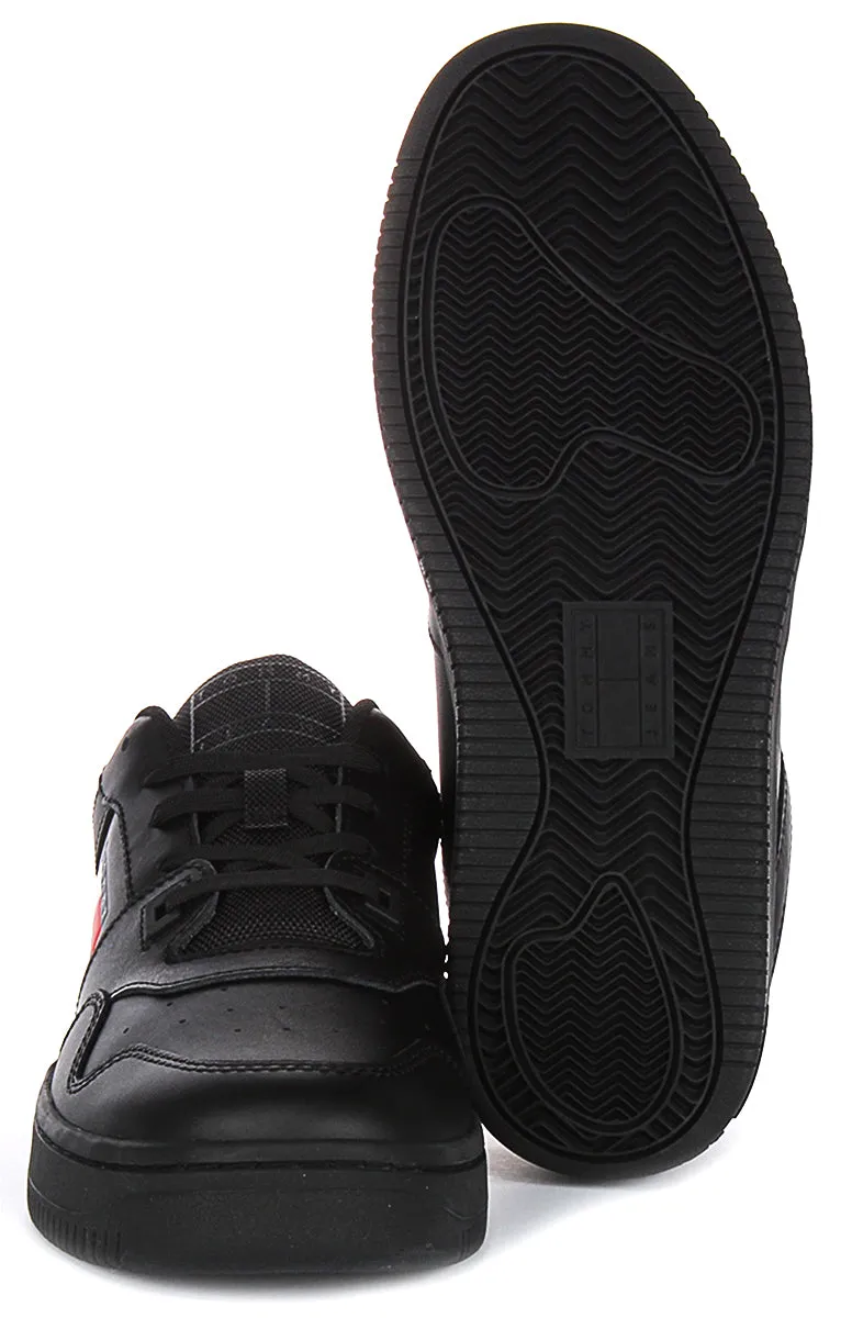Tommy Jeans New Retro Sneaker In Black For Men
