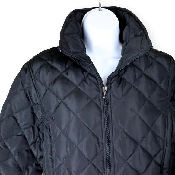 Unlisted x Kenneth Cole Black Down Quilted Womens Jacket S