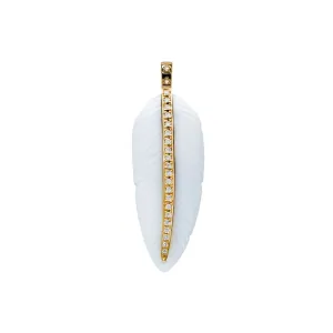 Van Den Abeele Feather Charm