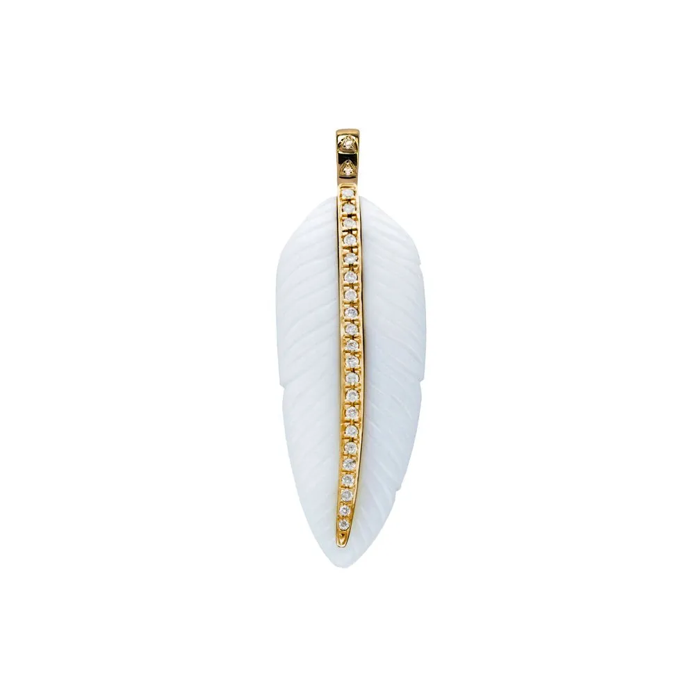 Van Den Abeele Feather Charm