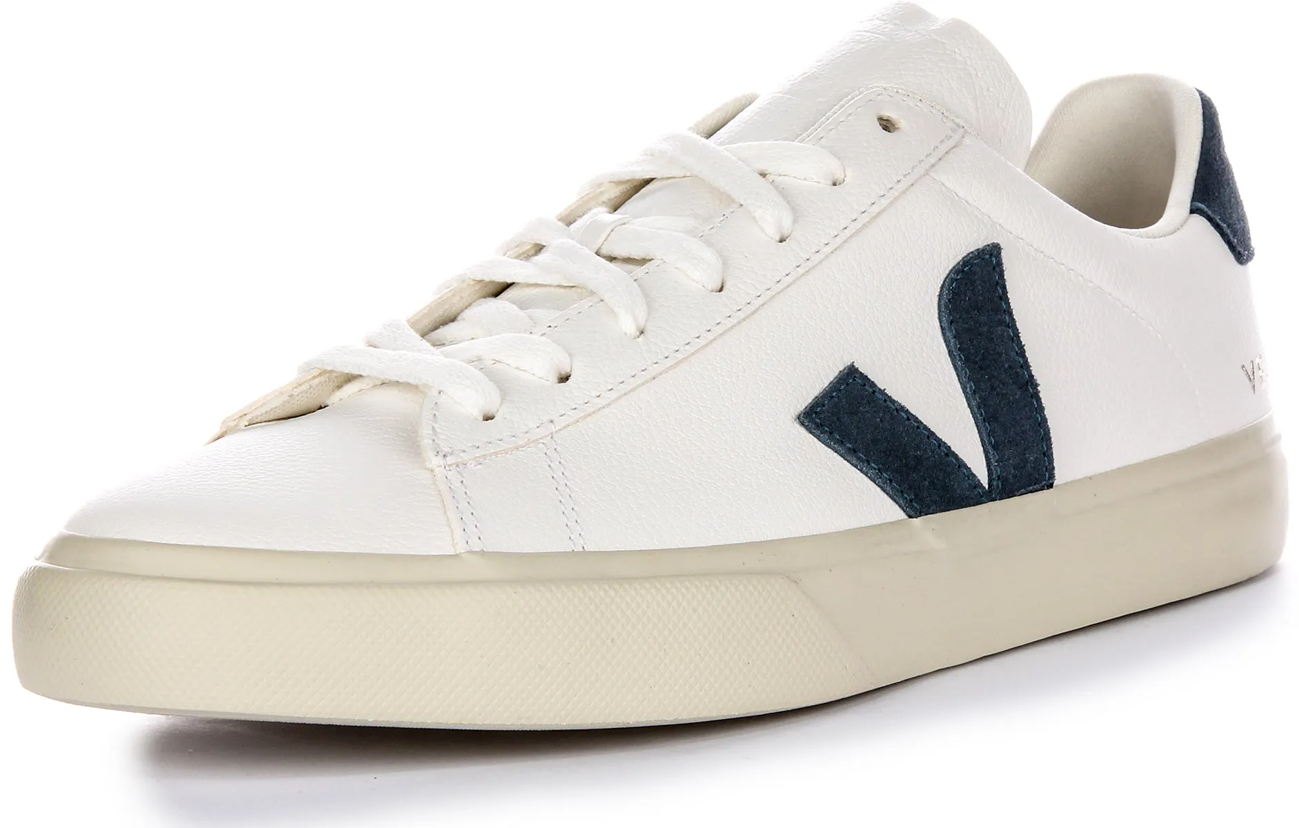 Veja Campo Chromefree In White Blue For Men