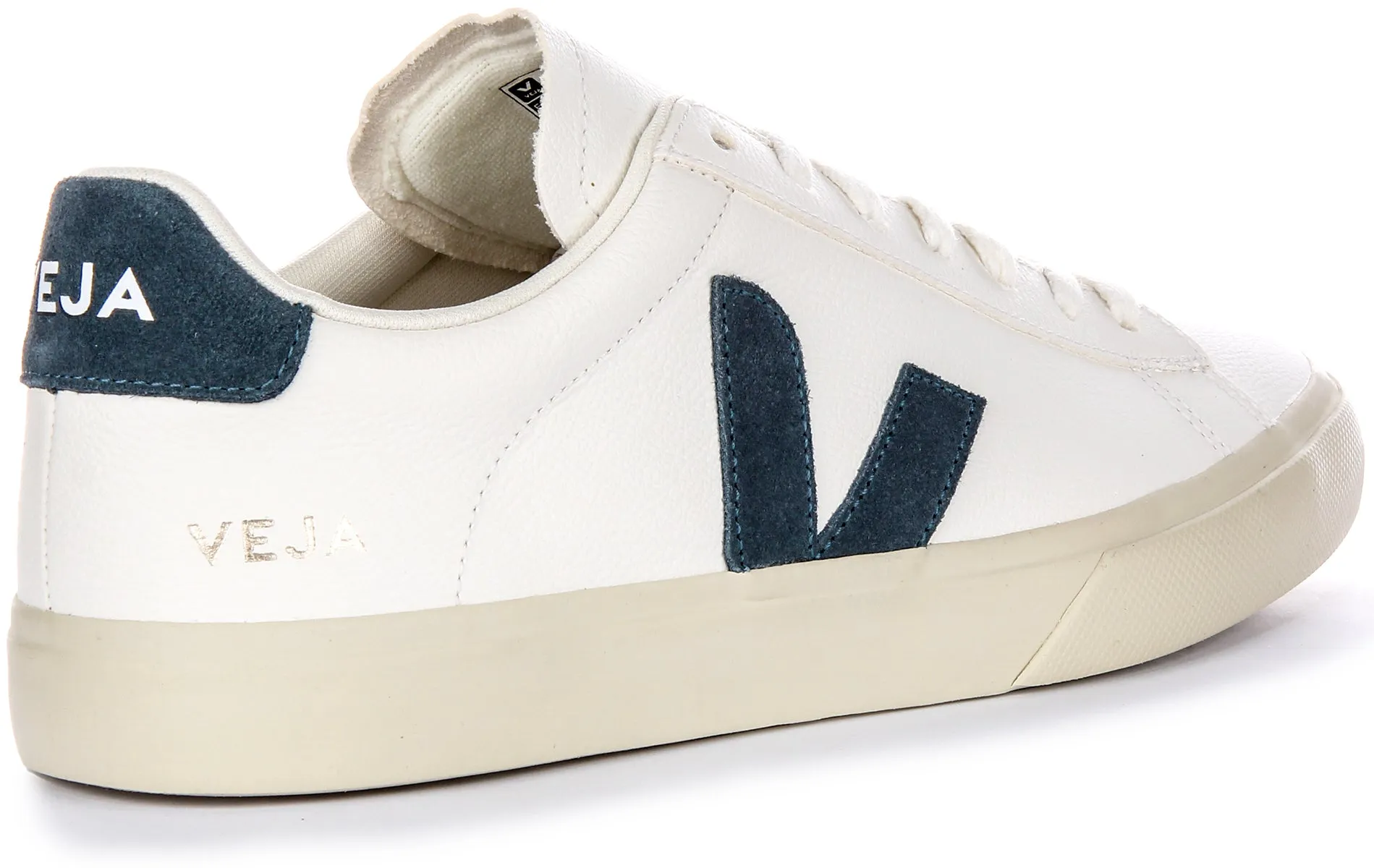Veja Campo Chromefree In White Blue For Men
