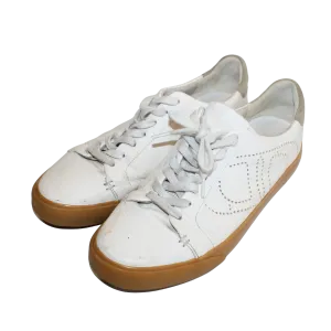 White Leather Trainers