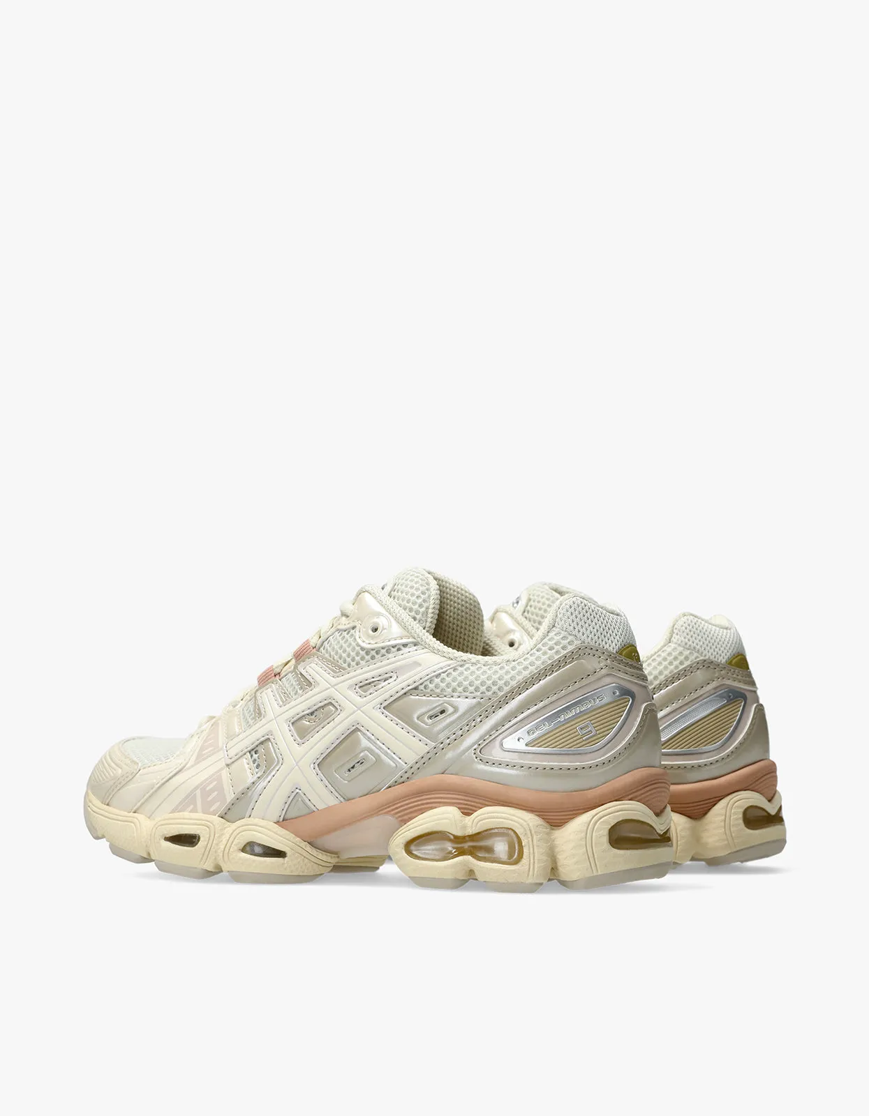 Womens GEL Nimbus 9 - Pale Oak/Cream