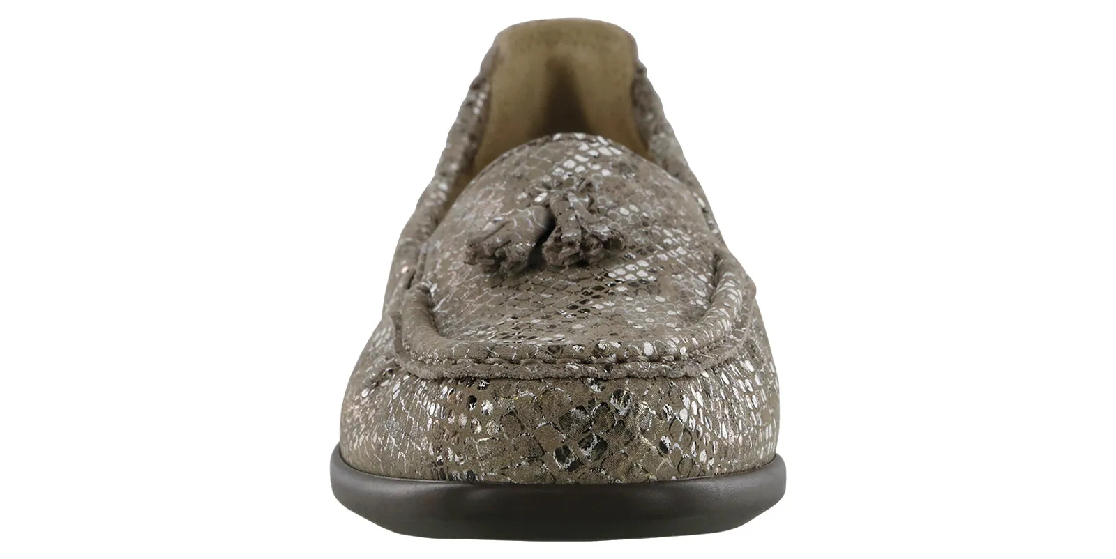 Women's Hope Slip On Loafer in Multisnake Gold