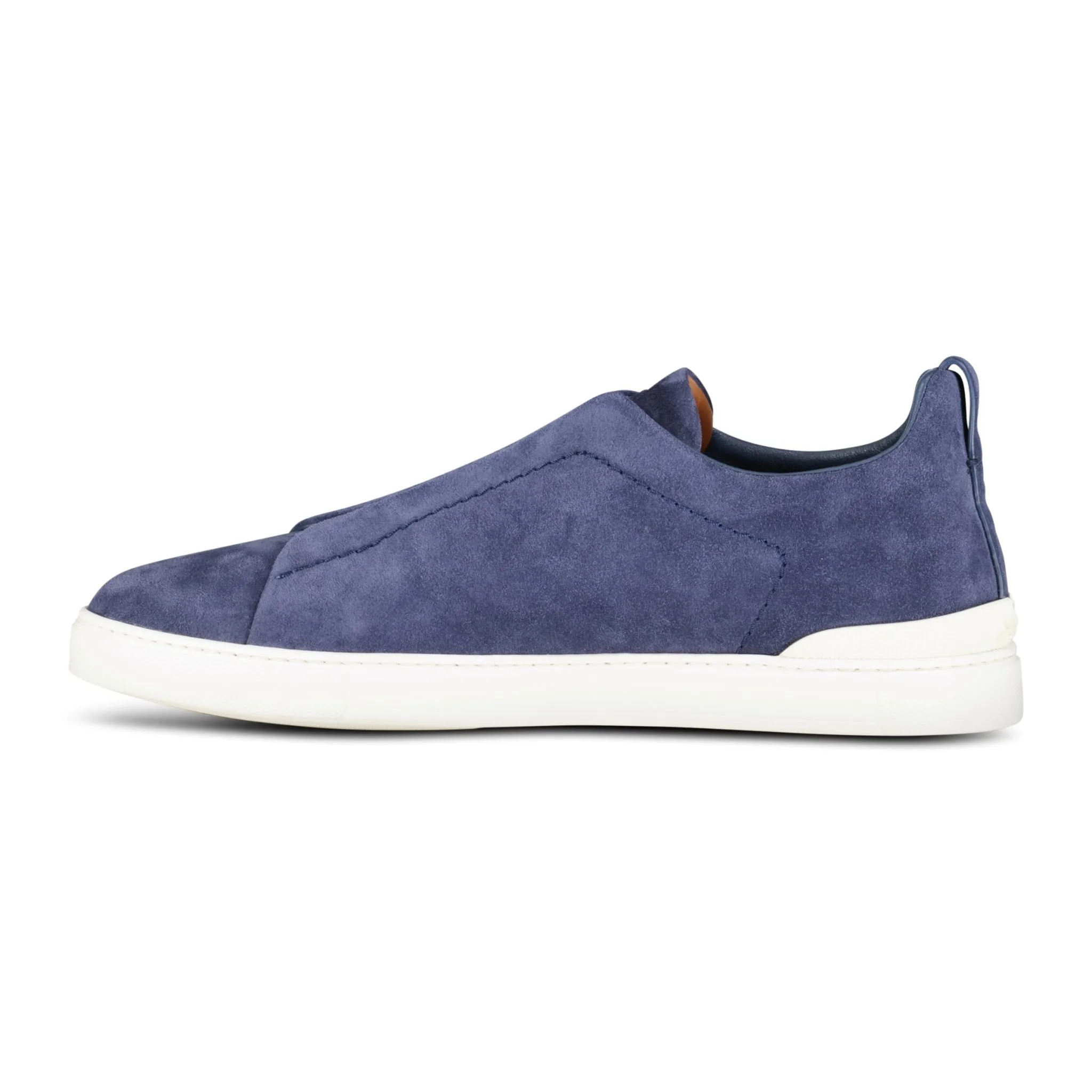 ZEGNA Suede Trainers Blue