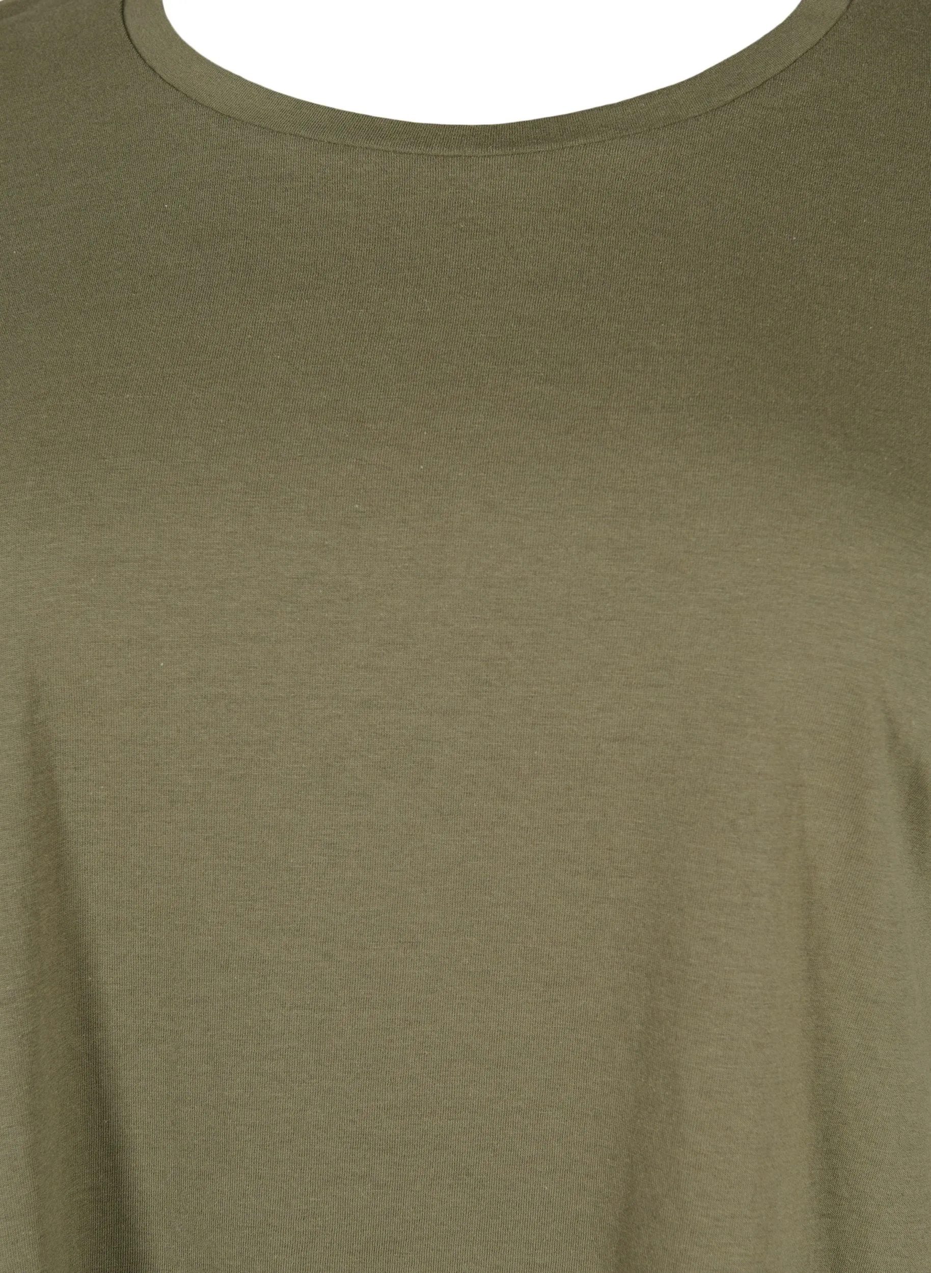 Zizzi Katja T-Shirt in Khaki