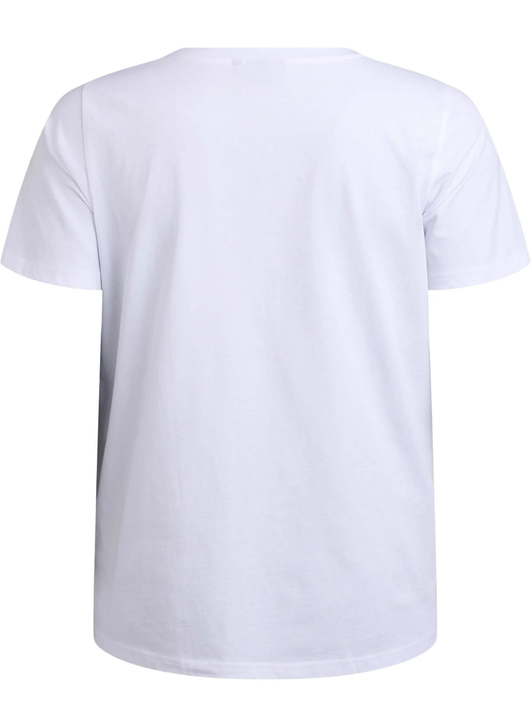 Zizzi Vivia T-Shirt in White